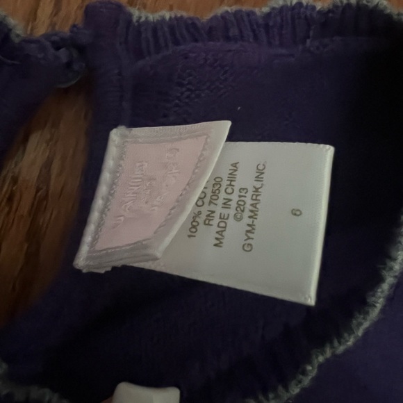 Janie and Jack Poodle Chic size 6 sweater and size 7 skirt - Picture 4 of 5